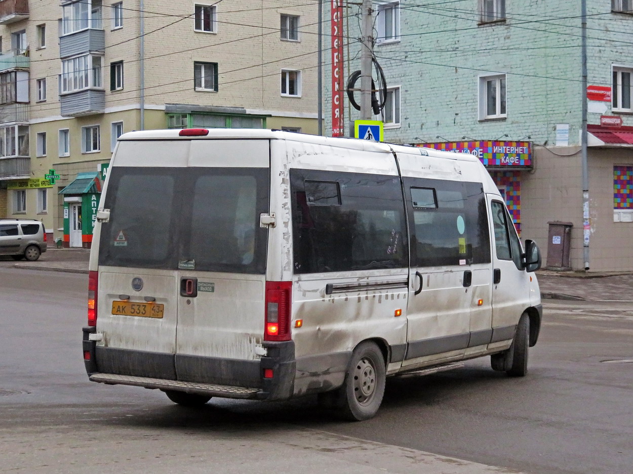 Кировская область, FIAT Ducato 244 CSMMC, -RT № АК 533 43