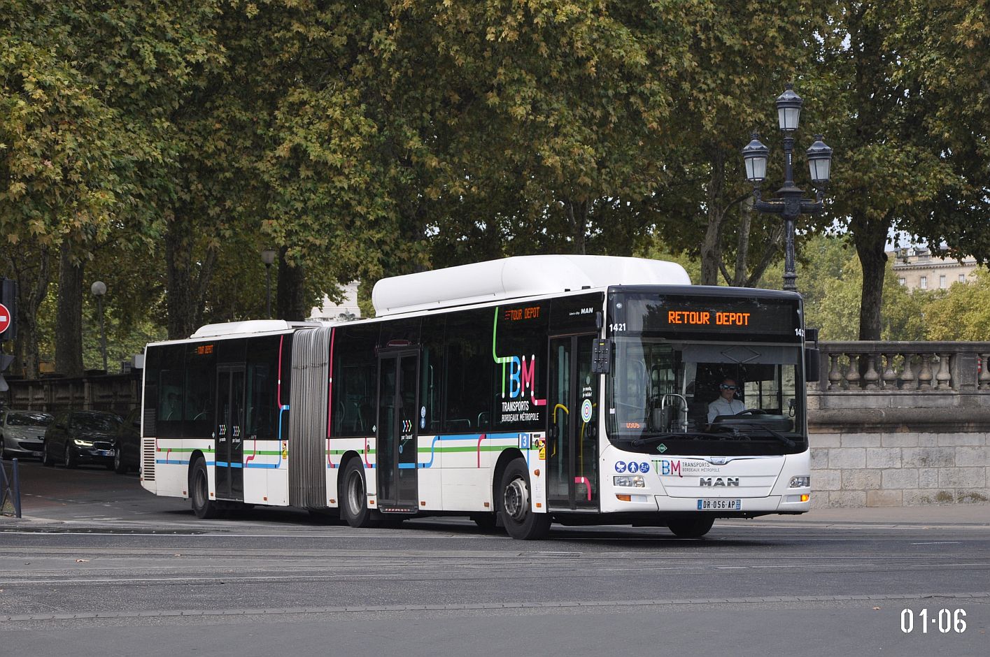 Франция, MAN A23 Lion's City G NG313 CNG № 1421