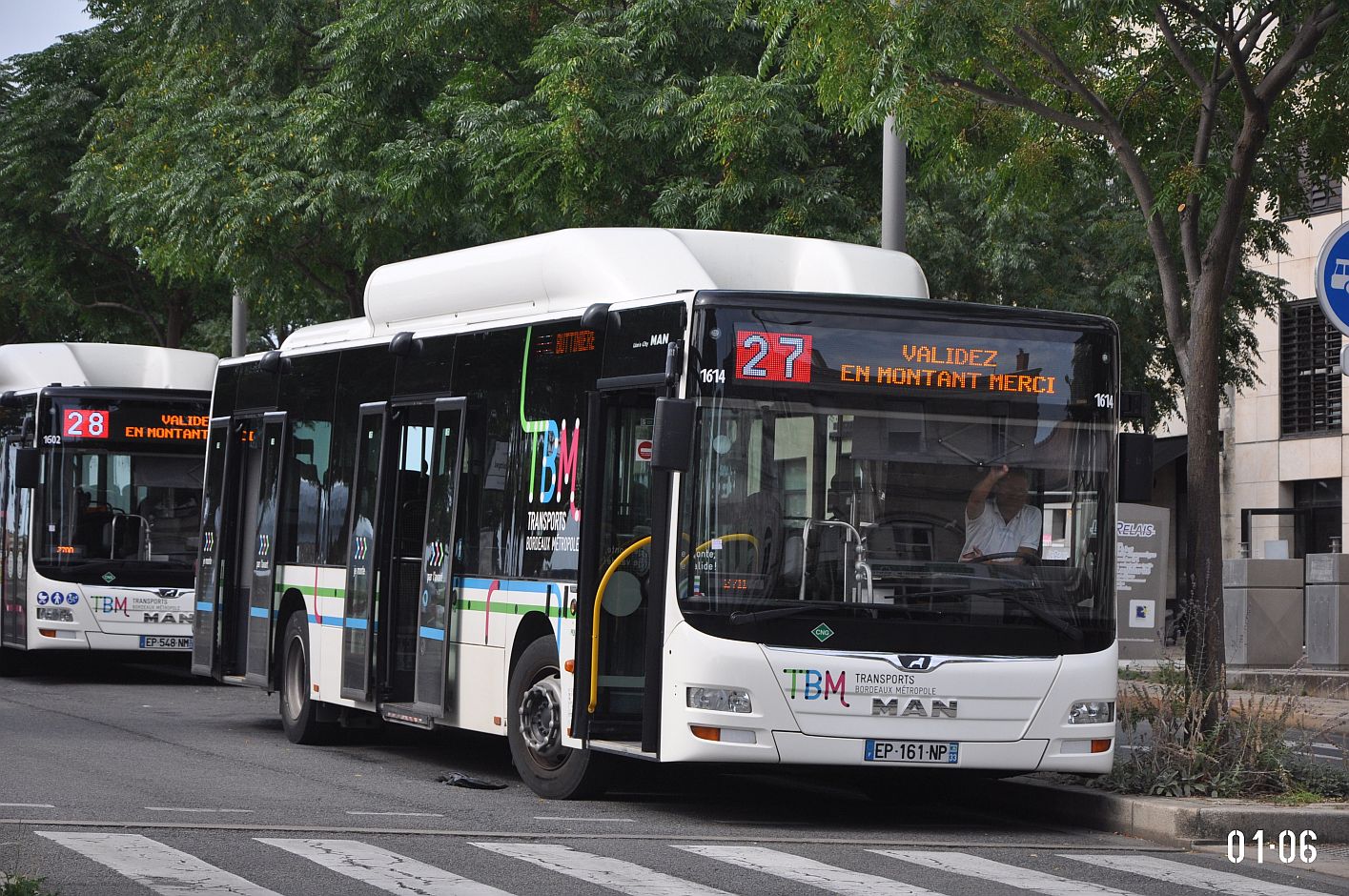 Франция, MAN A21 Lion's City NL273 CNG № 1614