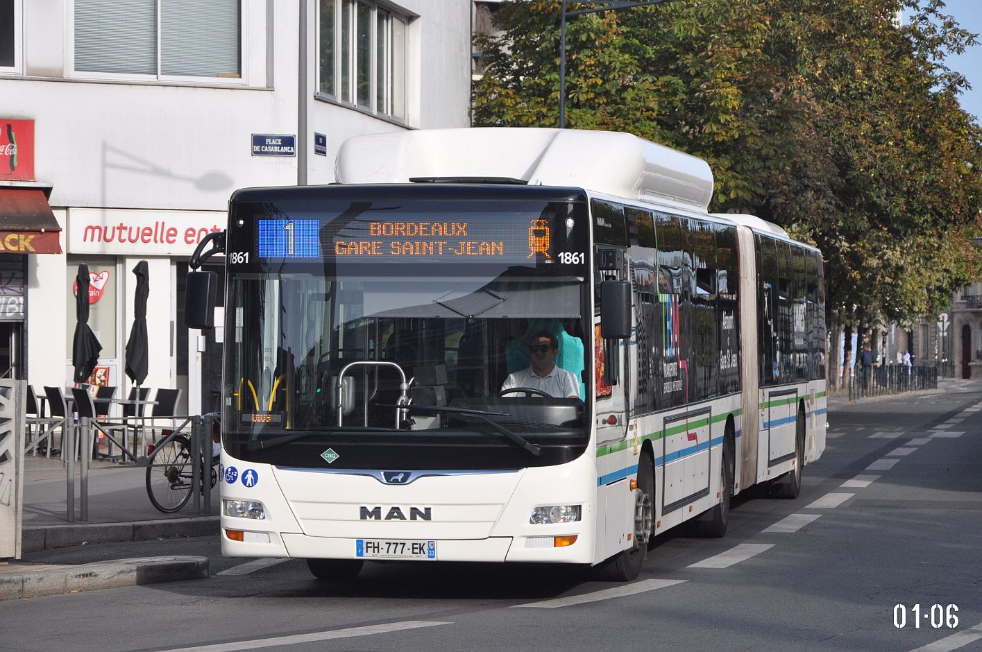 Франция, MAN A23 Lion's City G NG313 CNG № 1861