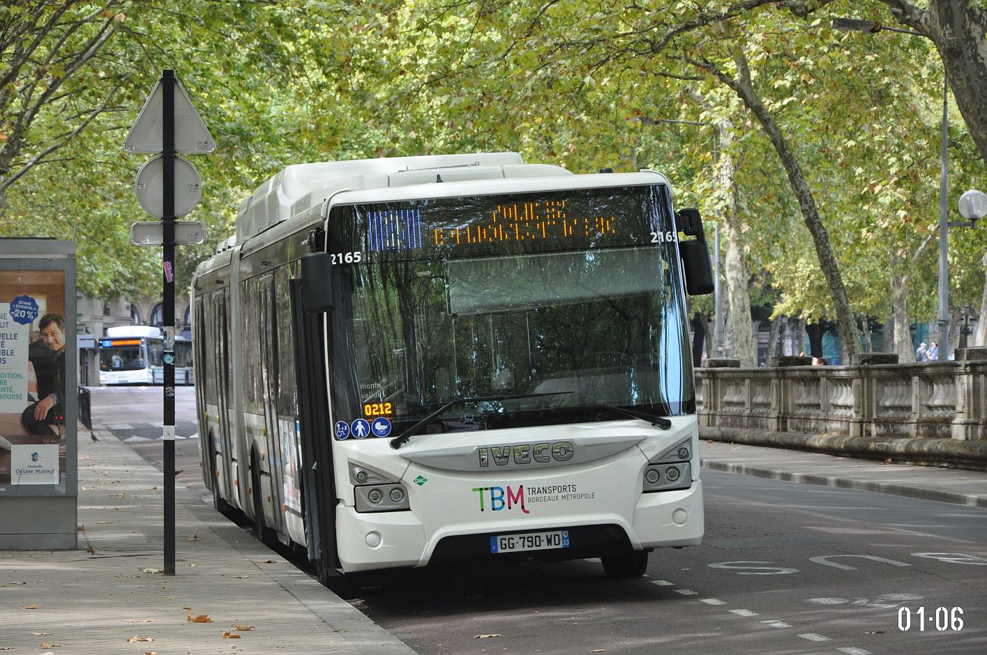 Франция, IVECO Urbanway 18M CNG № 2165