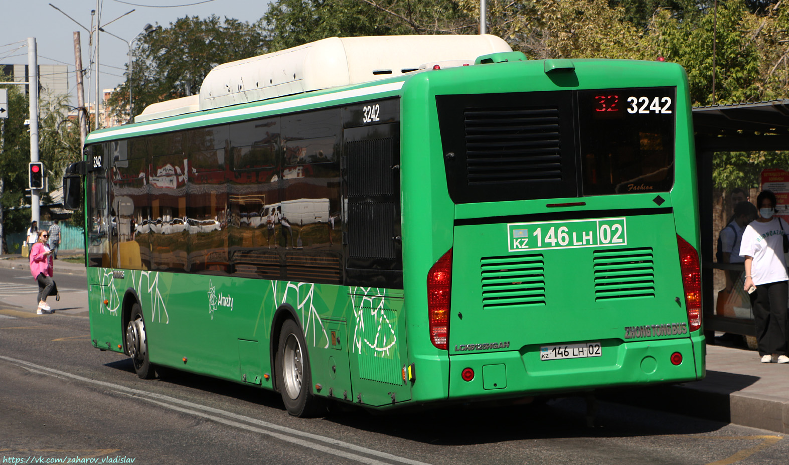 Алматы, Zhong Tong LCK6125HGAN № 3242