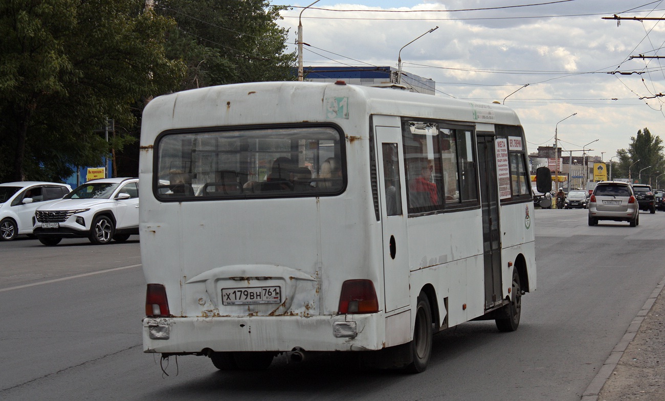 Ростовская область, Hyundai County LWB C09 (ТагАЗ) № Х 179 ВН 761