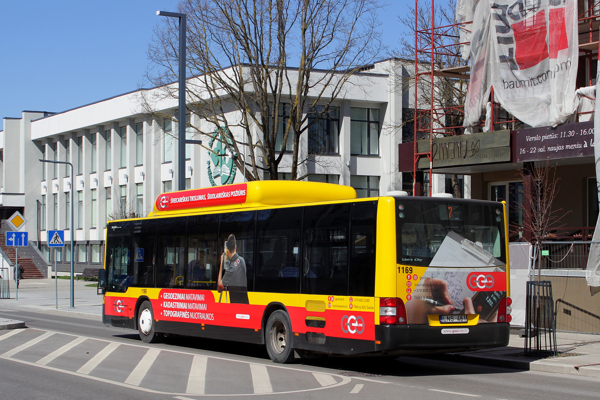 Литва, MAN A21 Lion's City NL243 CNG № 1169