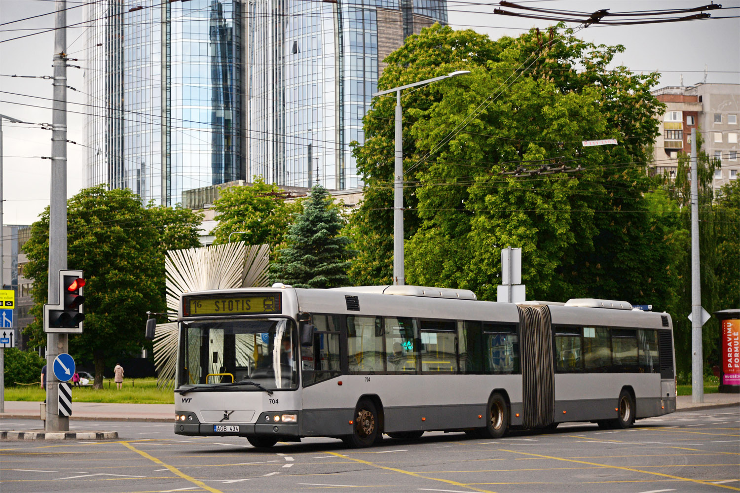 Литва, Volvo 7700A № 704