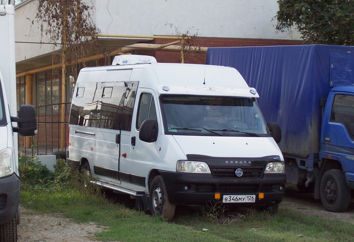 Ставропольский край, FIAT Ducato 244 CSMMC-RLL, -RTL № В 346 МУ 126