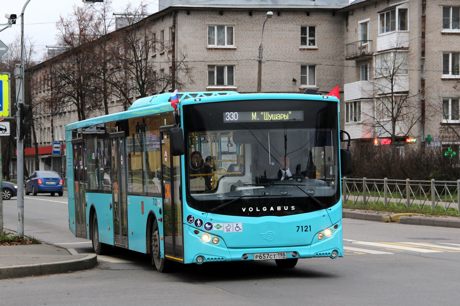 Санкт-Петербург, Volgabus-5270.G4 (LNG) № 7121