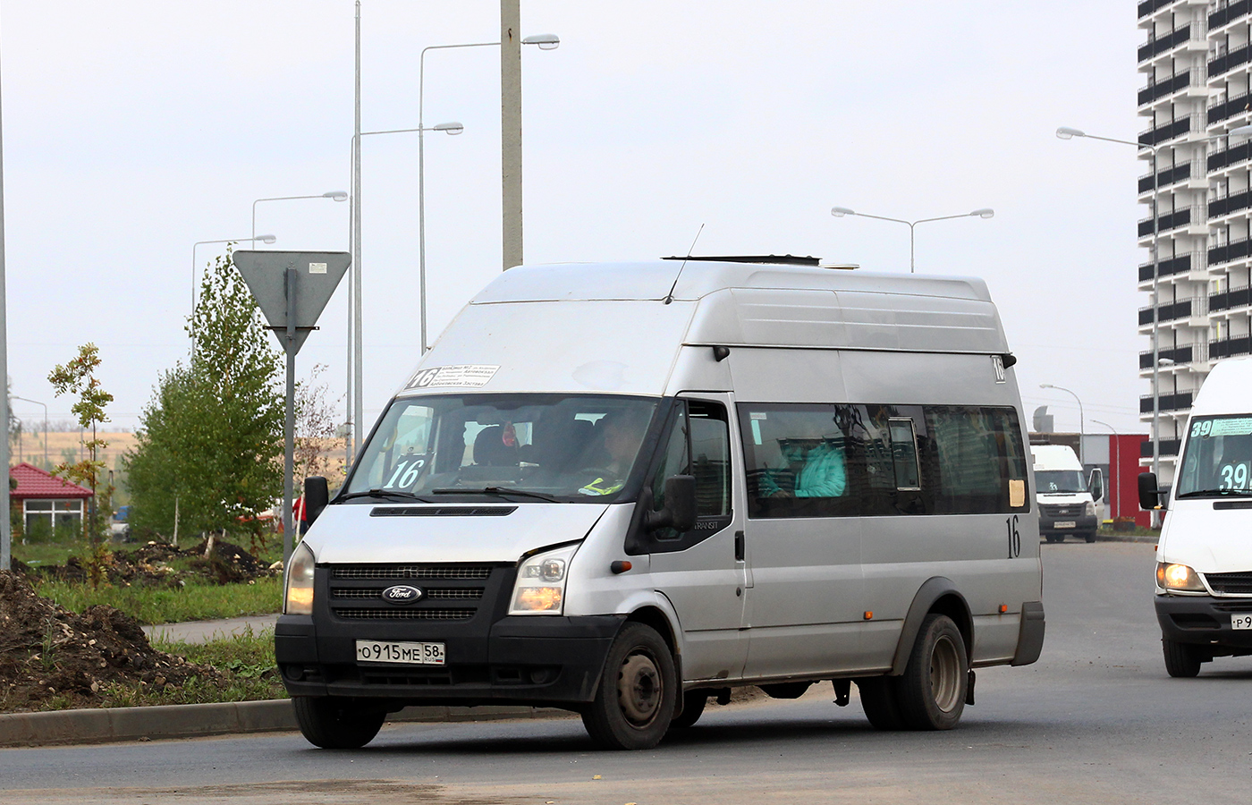 Пензенская область, Нижегородец-222709  (Ford Transit) № О 915 МЕ 58