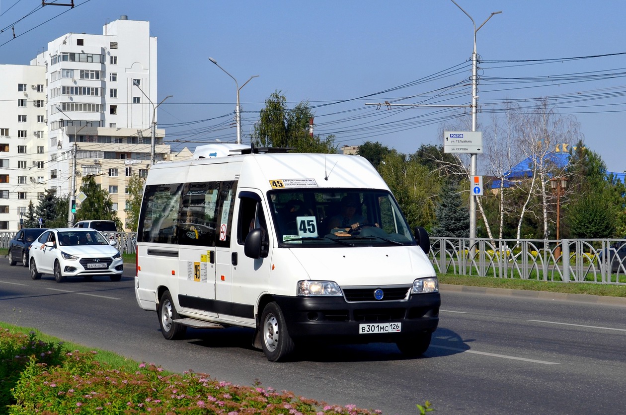 Ставропольский край, FIAT Ducato 244 CSMMC-RLL, -RTL № В 301 МС 126