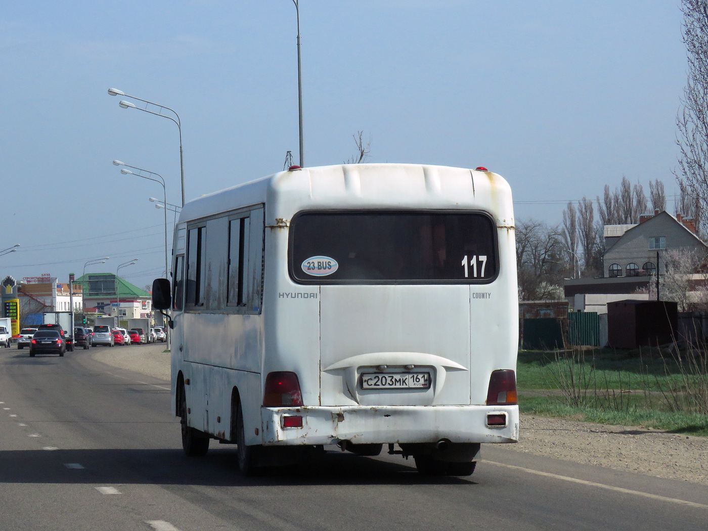 Краснодарский край, Hyundai County LWB C09 (ТагАЗ) № С 203 МК 161