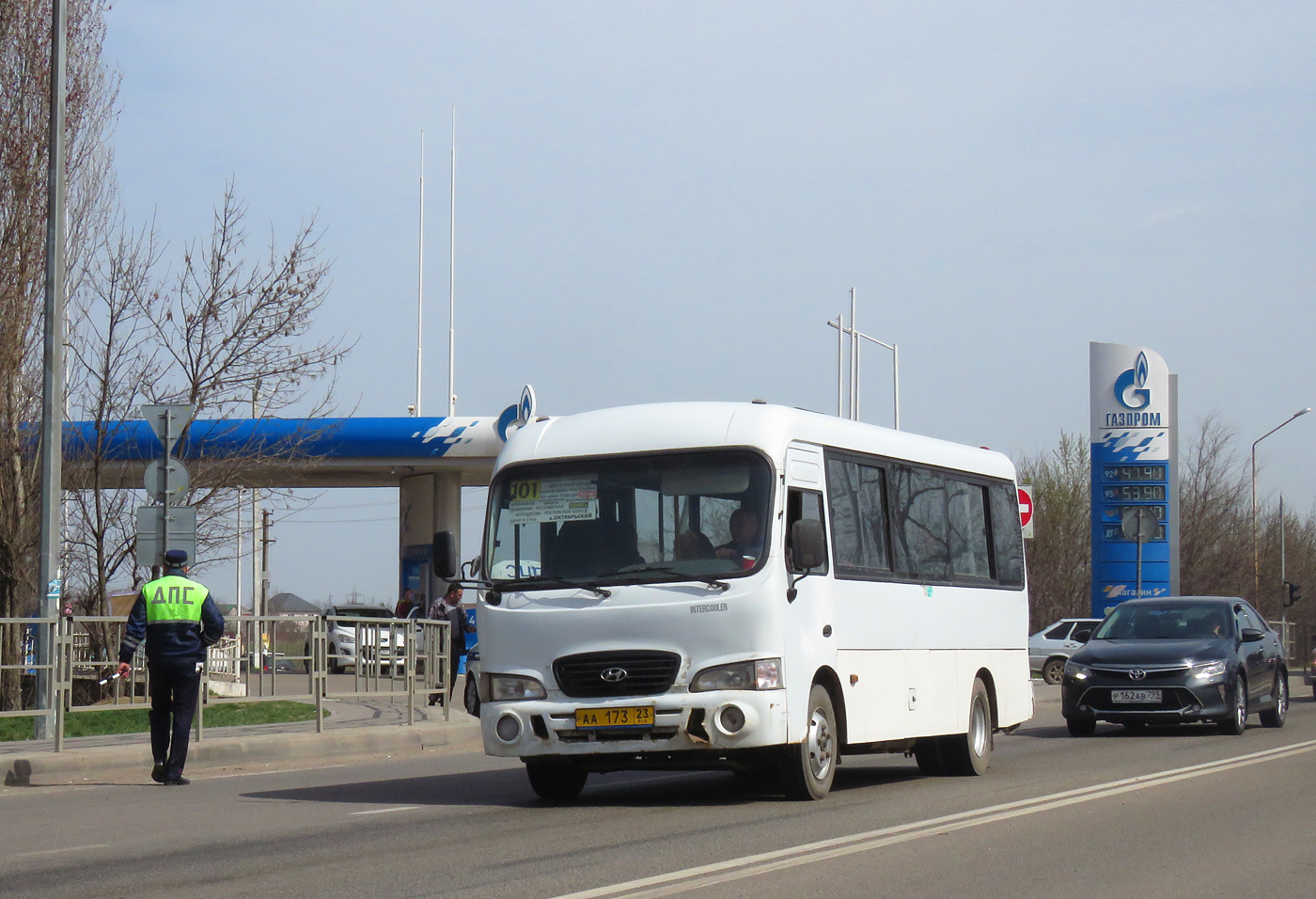 Краснодарский край, Hyundai County LWB C09 (ТагАЗ) № АА 173 23