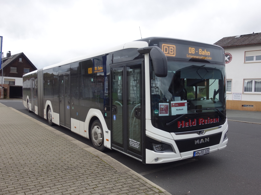 Нижняя Саксония, MAN 18C Lion's City 18 NG360 EfficientHybrid № HM-RQ 105
