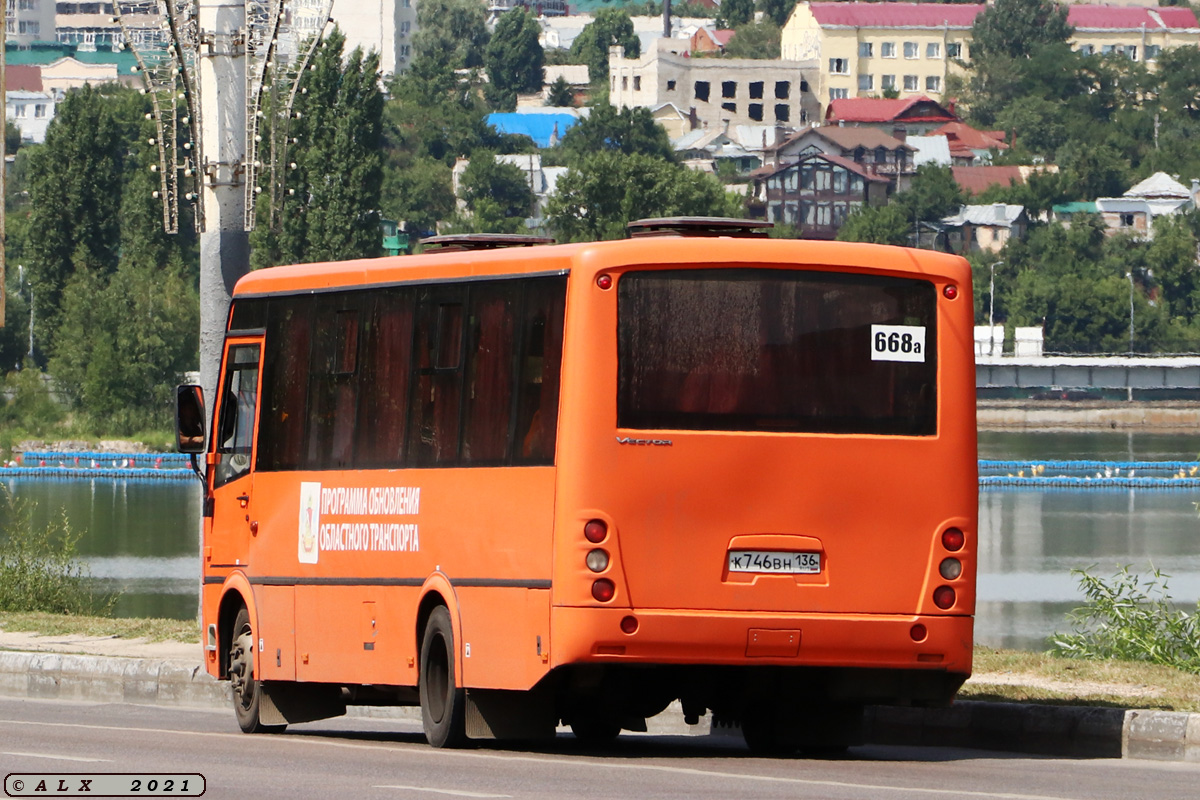 Воронежская область, ПАЗ-320414-04 "Вектор" (1-2) № К 746 ВН 136