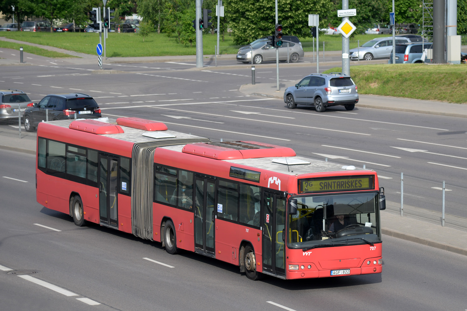 Литва, Volvo 7700A № 707