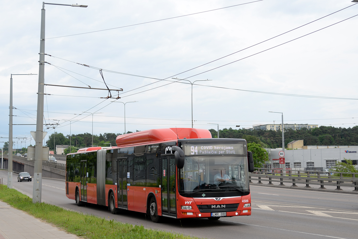 Литва, MAN A23 Lion's City G NG313 CNG № 4589