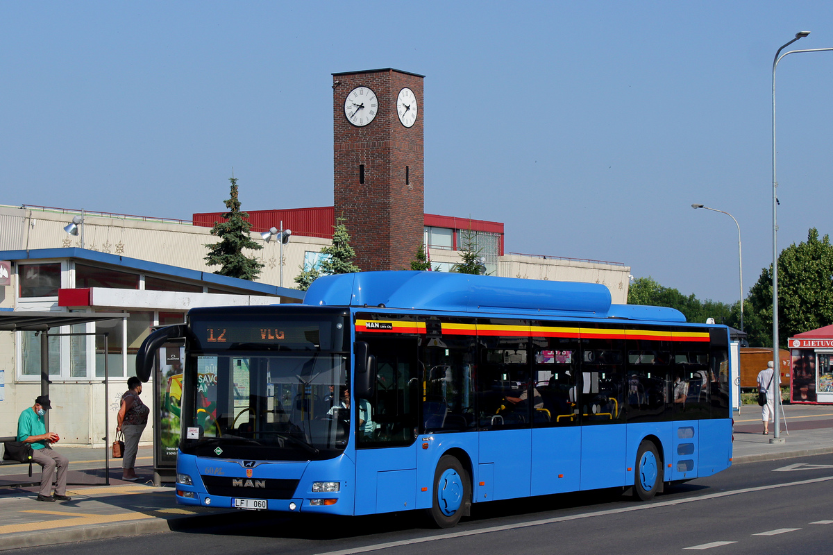 Литва, MAN A21 Lion's City NL273 CNG № 60