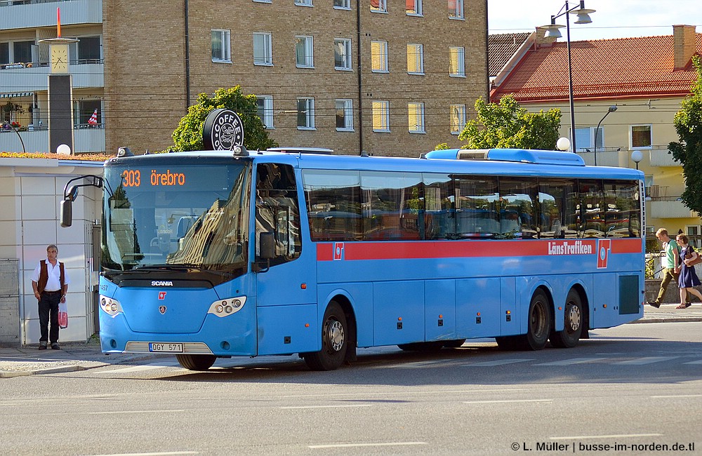 Швеция, Scania OmniExpress 320 № 7457