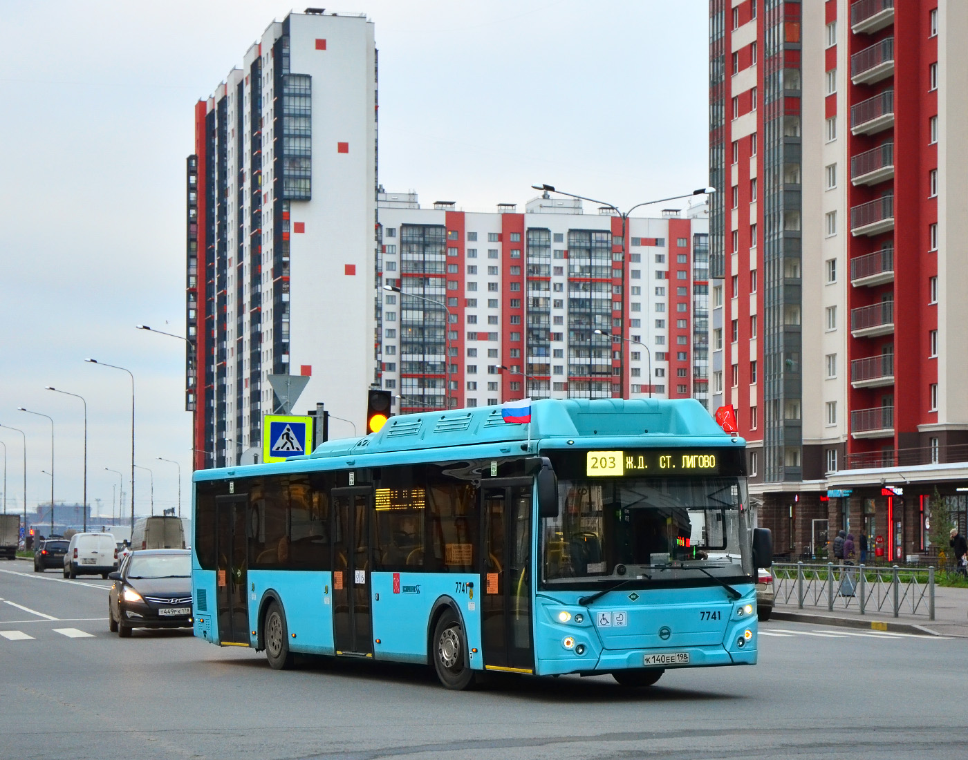 Санкт-Петербург, ЛиАЗ-5292.67 (CNG) № 7741