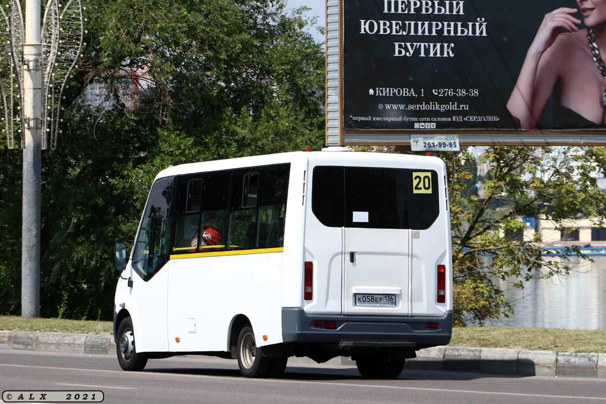 Воронежская область, Луидор-2250DS (ГАЗ Next) № К 058 ЕР 136