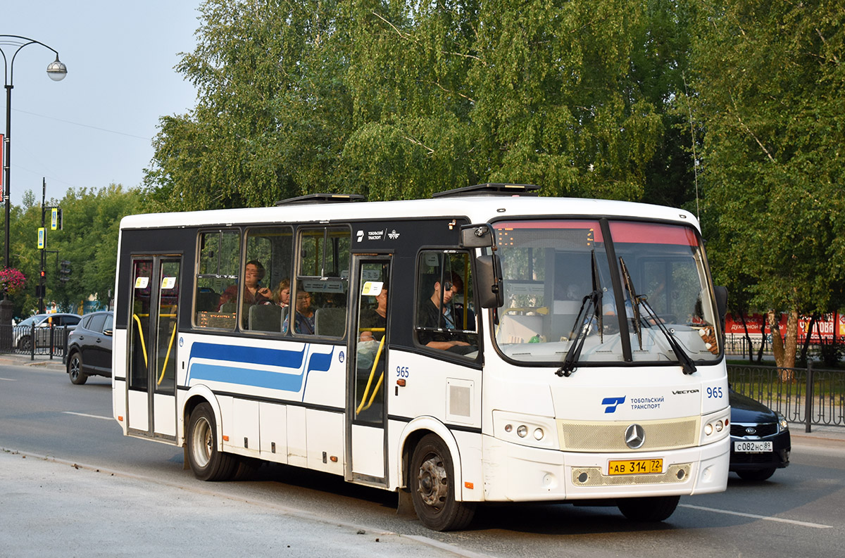 Тюменская область, ПАЗ-320414-05 "Вектор" (1-2) № 965