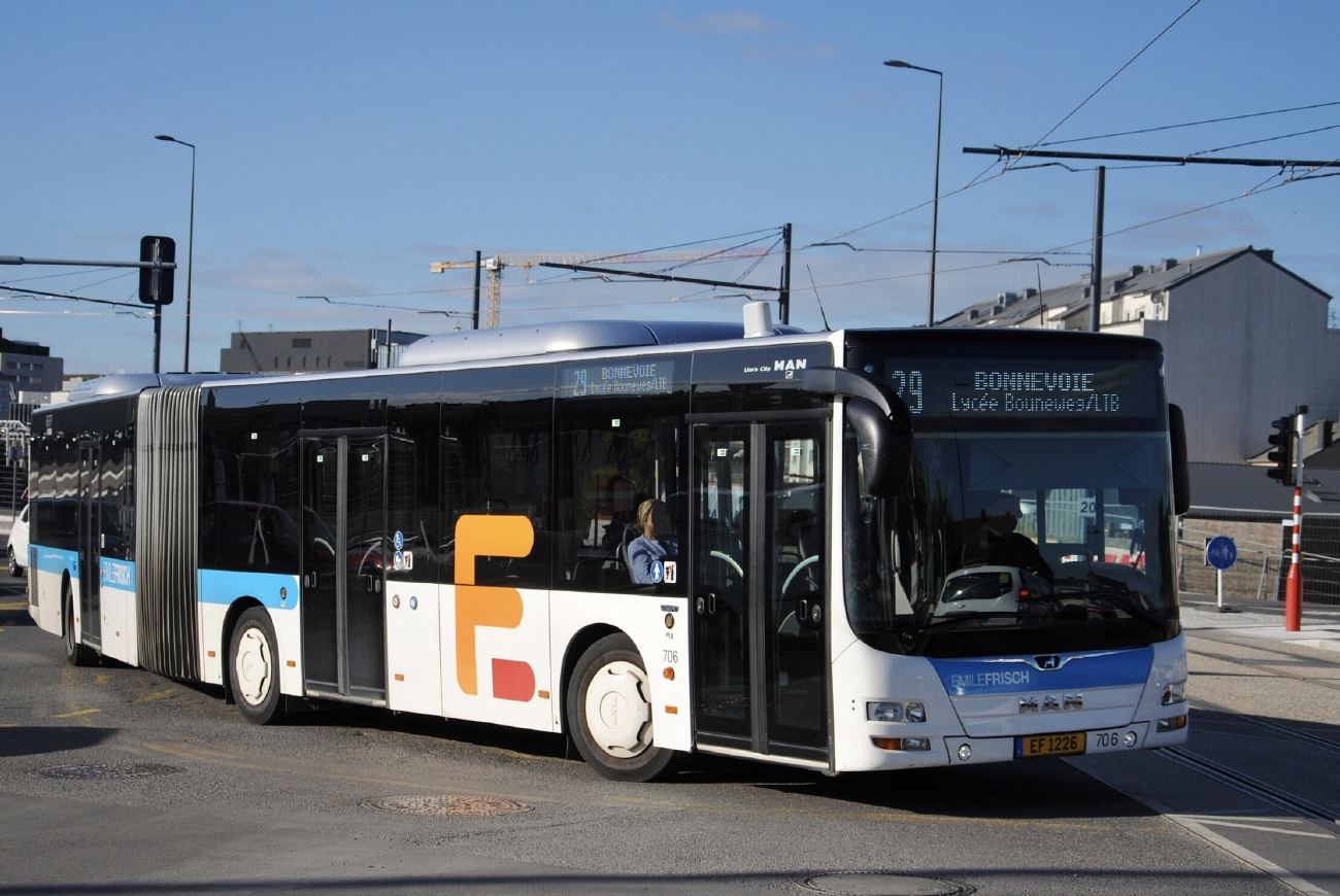 Люксембург, MAN A23 Lion's City G NG363 № 706