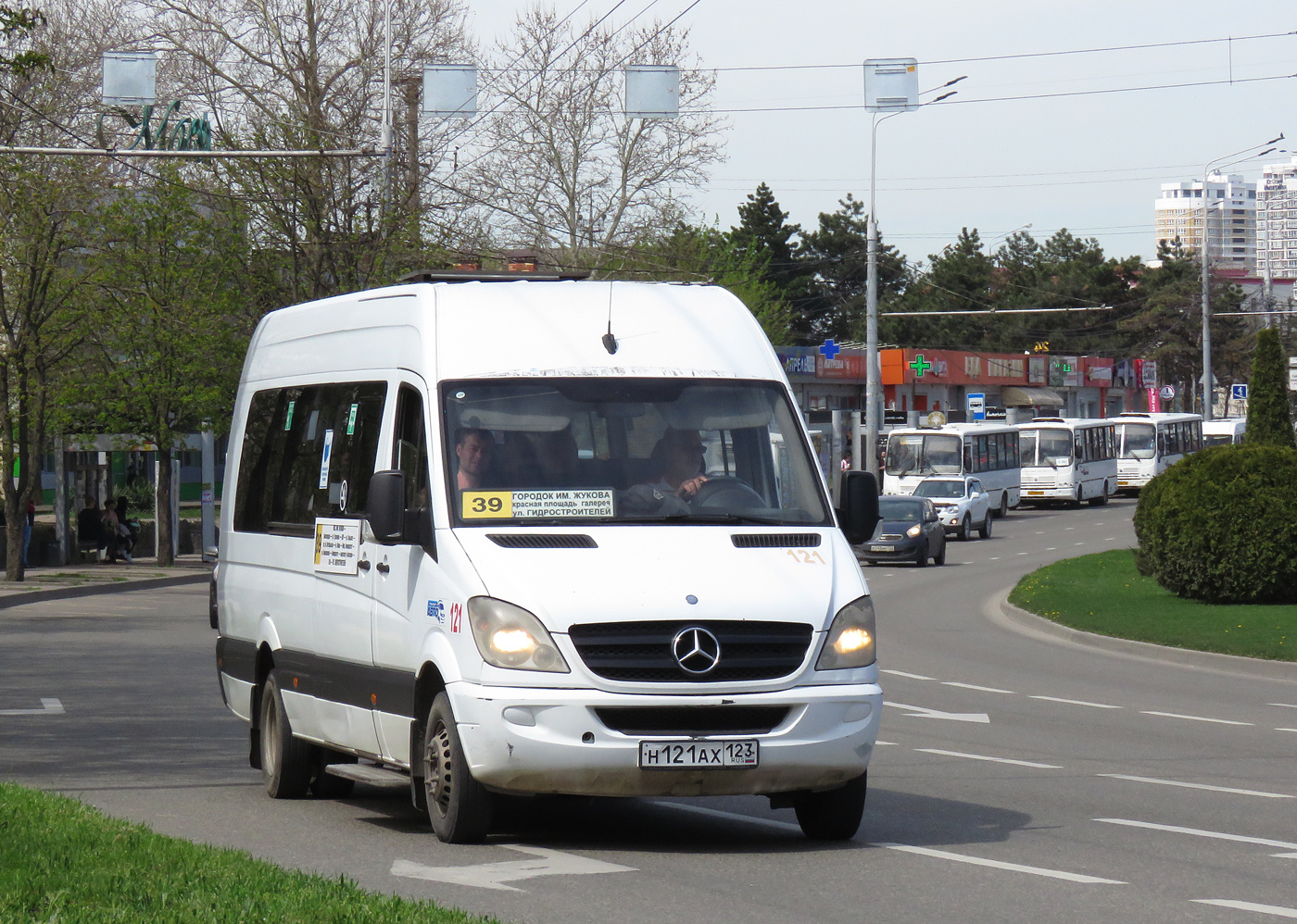 Краснодарский край, Луидор-22360C (MB Sprinter) № Н 121 АХ 123