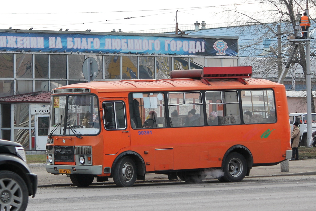 Кемеровская область - Кузбасс, ПАЗ-32054 № 391