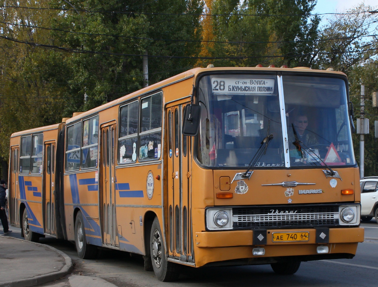 Saratov region, Ikarus 280.33 Nr. АЕ 740 64