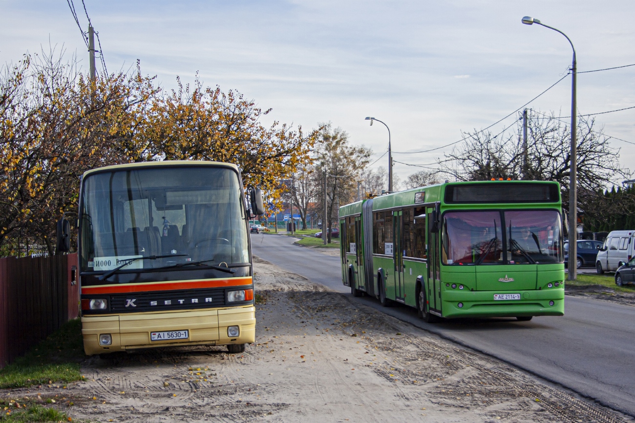 Брестская область, Setra S215UL № АІ 5630-1; Брестская область, МАЗ-105.465 № 131