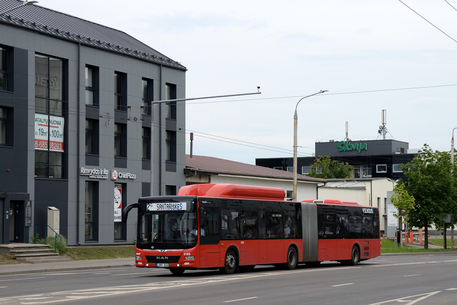 Литва, MAN A23 Lion's City G NG313 CNG № 4183