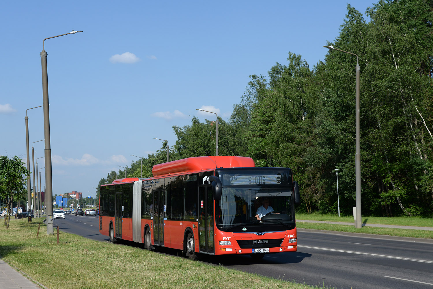 Литва, MAN A23 Lion's City G NG313 CNG № 4183