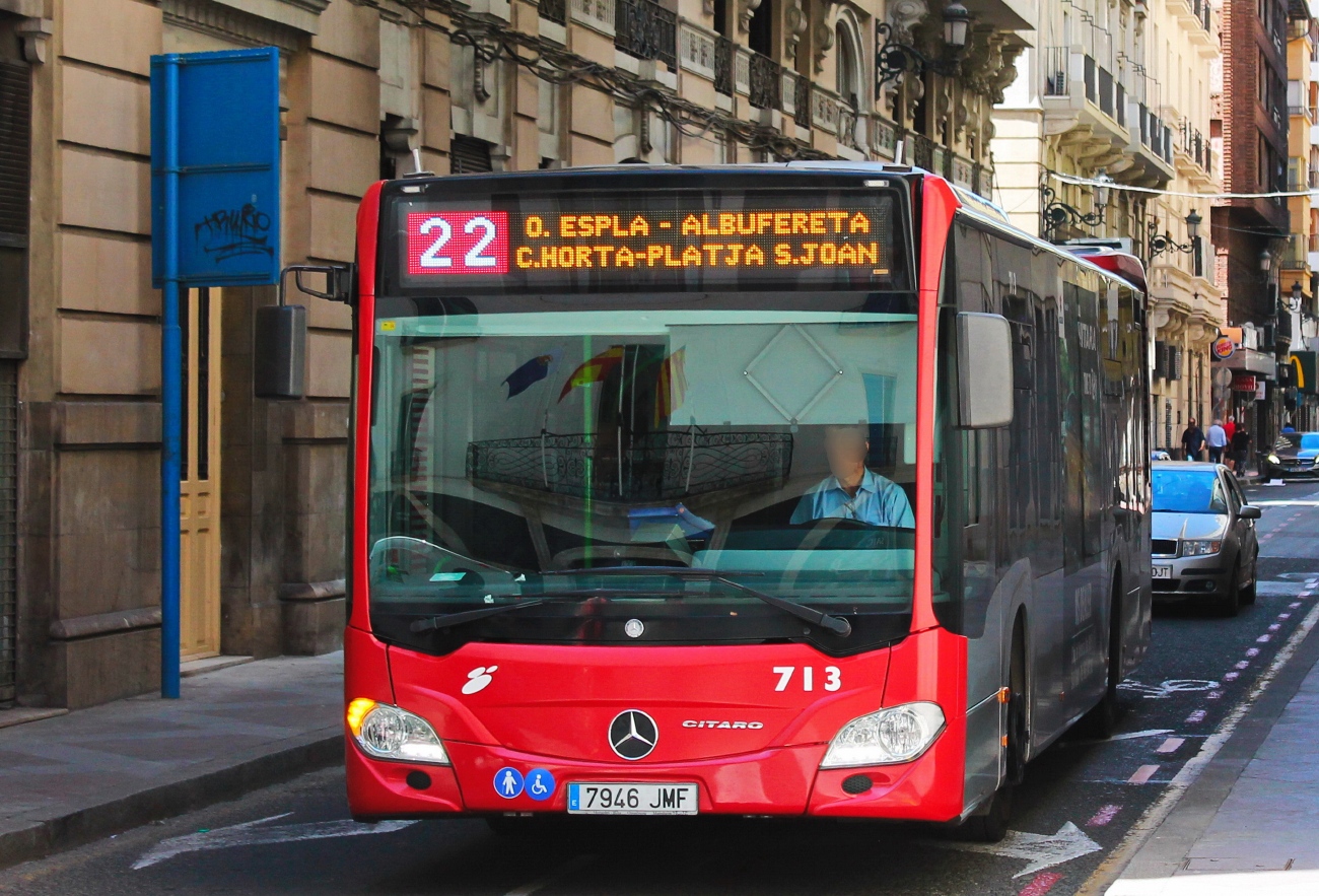 Испания, Mercedes-Benz Citaro C2 № 713