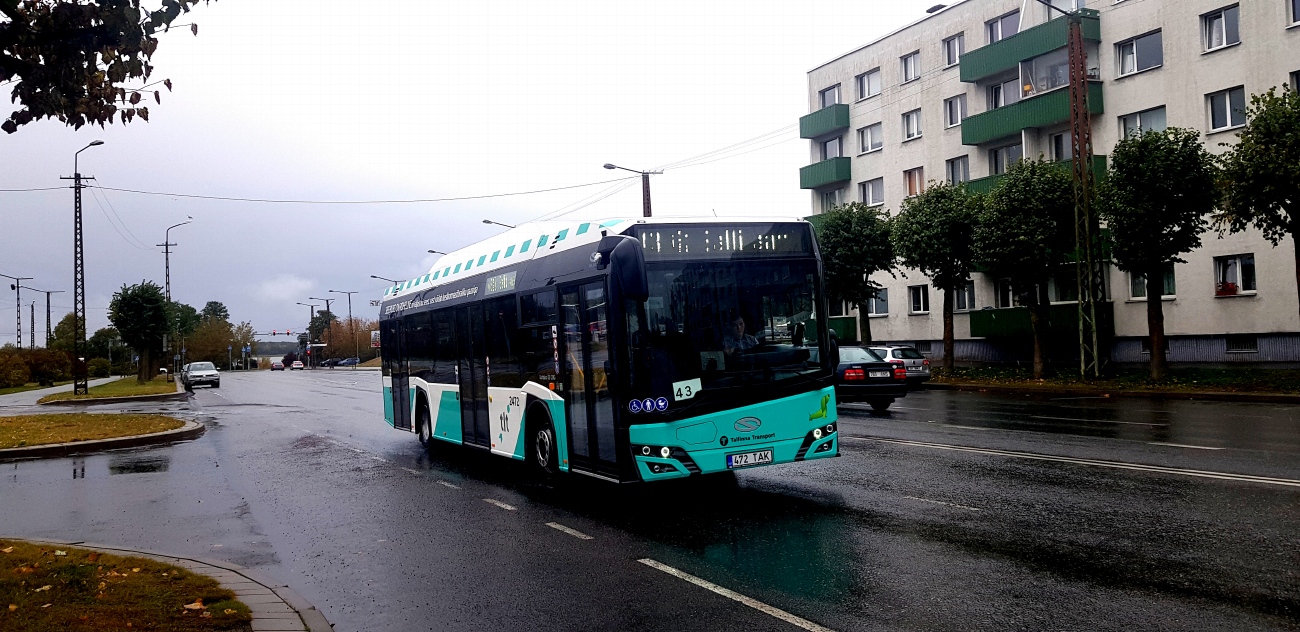 Естонія, Solaris Urbino IV 12 CNG № 2472