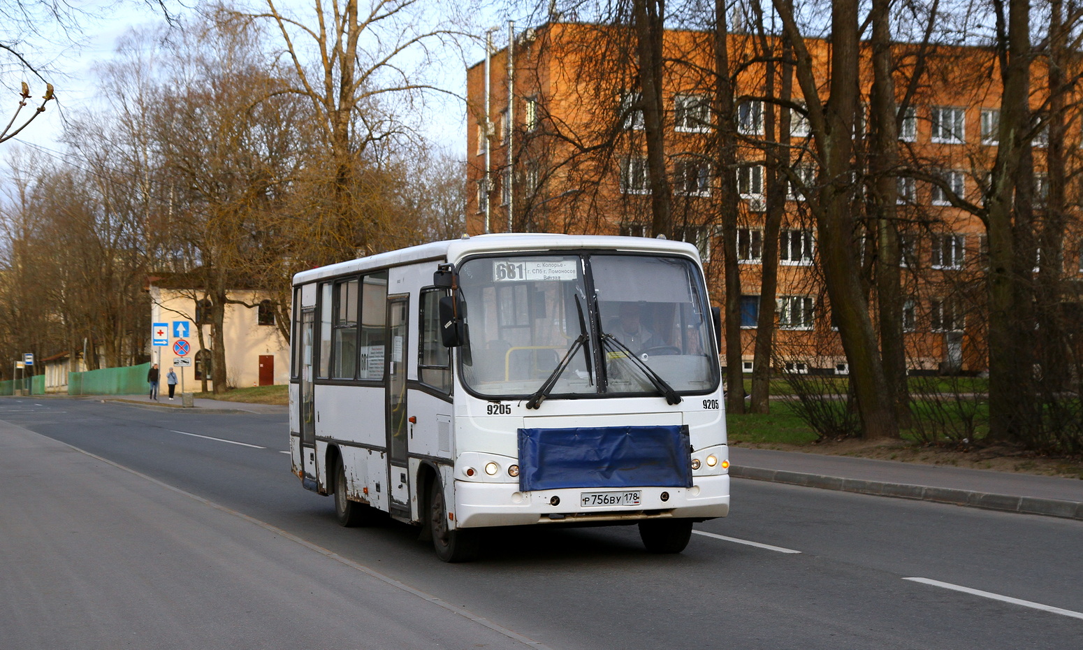 Санкт-Петербург, ПАЗ-320402-05 № 9205