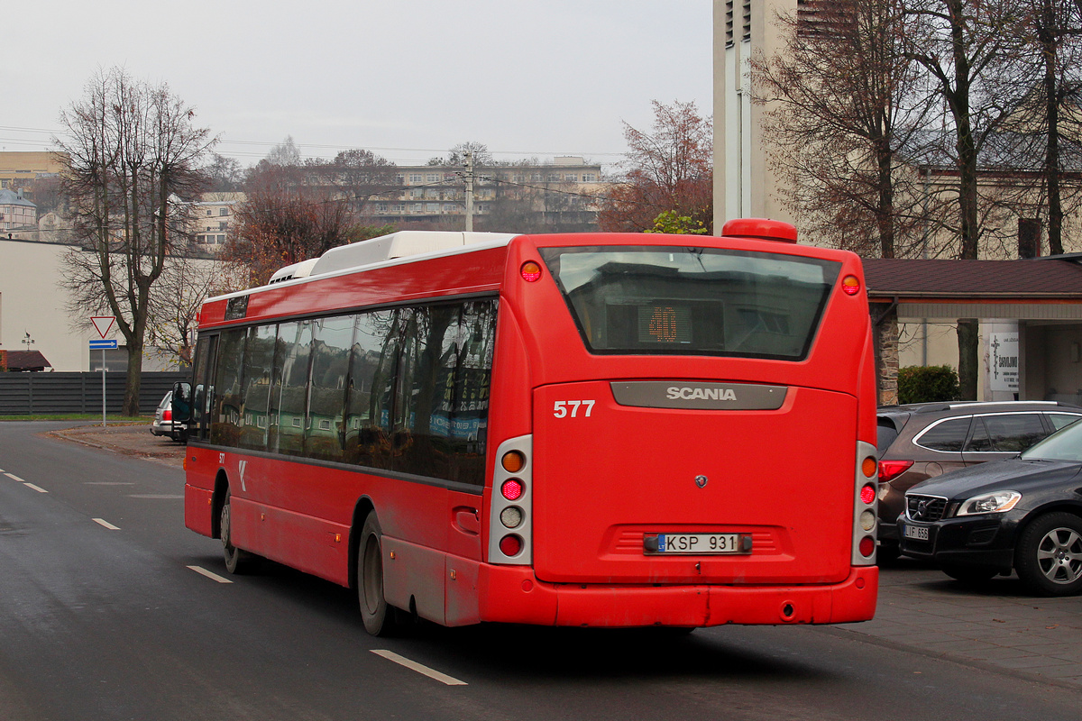 Литва, Scania OmniCity II № 577