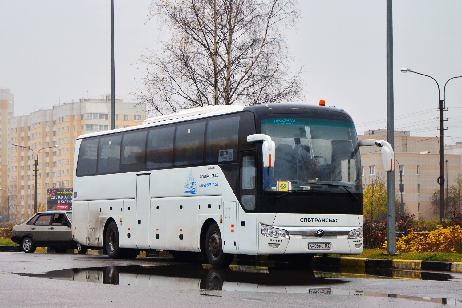 Санкт-Петербург, Yutong ZK6122H9 № А 498 РО 198