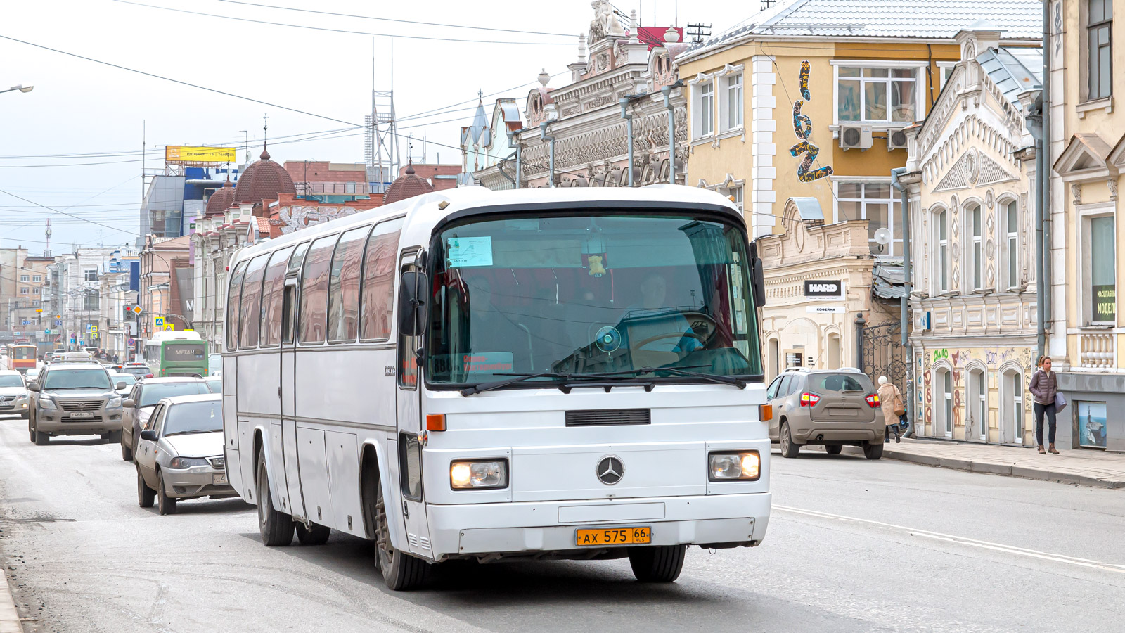 Свердловская область, Mercedes-Benz O303-15KHP-A № АХ 575 66