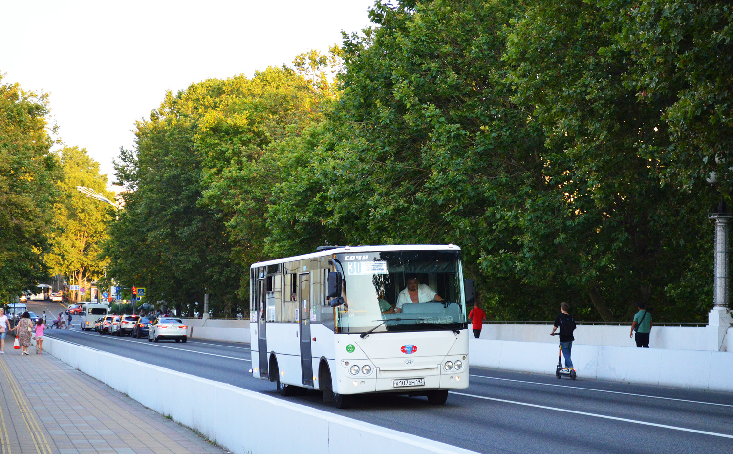 Краснодарский край, Hyundai County Kuzbas HDU2 № Х 107 ОМ 193