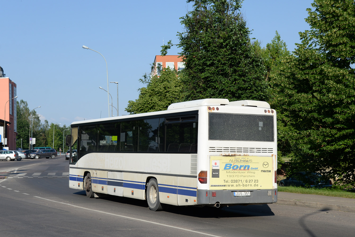 Литва, Mercedes-Benz O550 Integro № JUS 351