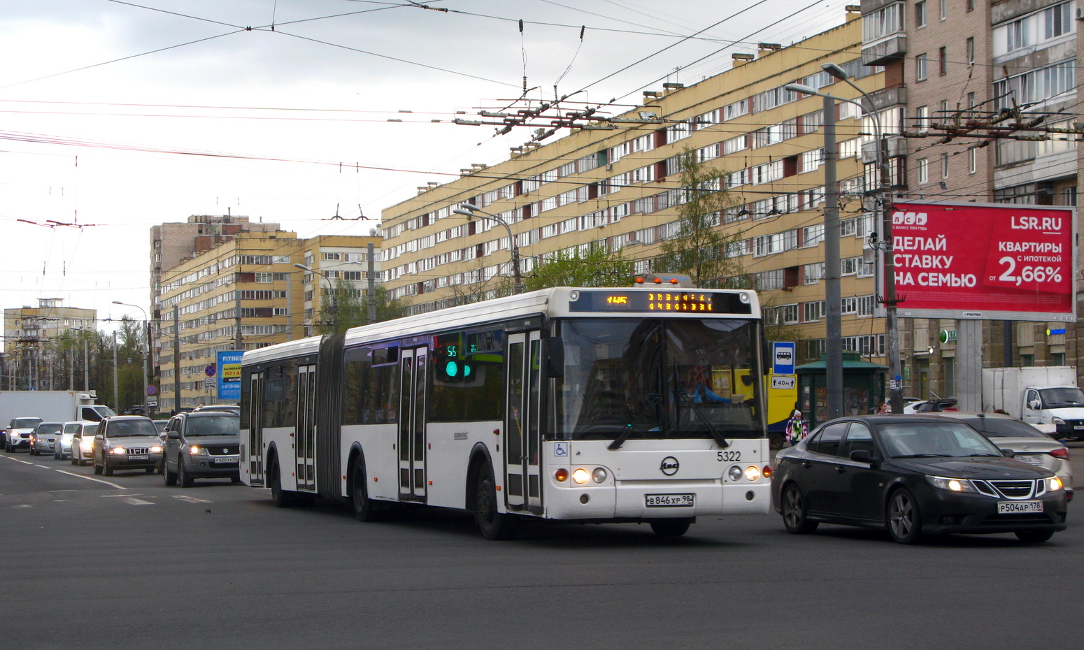 Sankt Petersburg, LiAZ-6213.20 Nr 5322