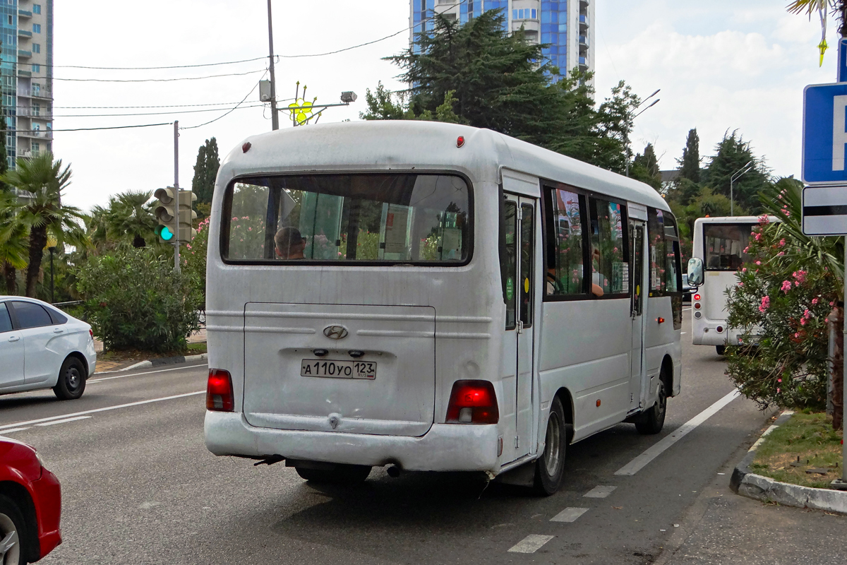 Краснодарский край, Hyundai County Kuzbass № А 110 УО 123