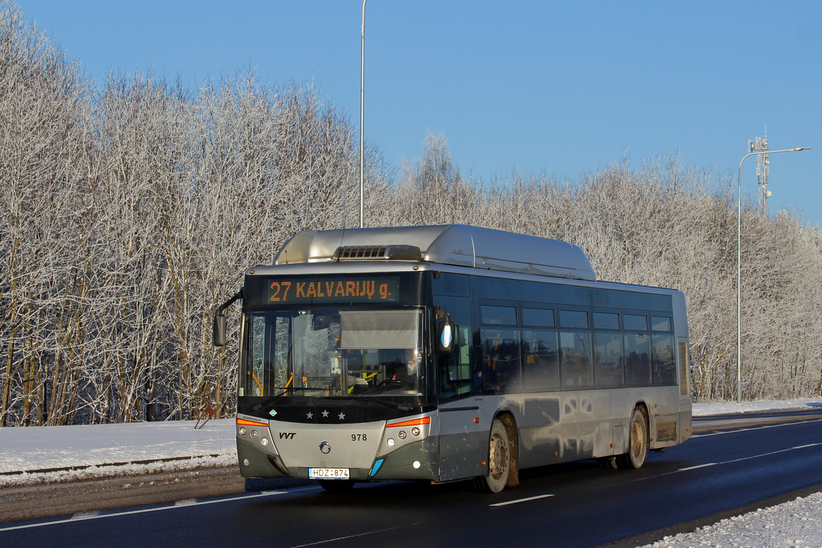 Литва, Castrosua CS.40 City Versus GNC 12 № 978