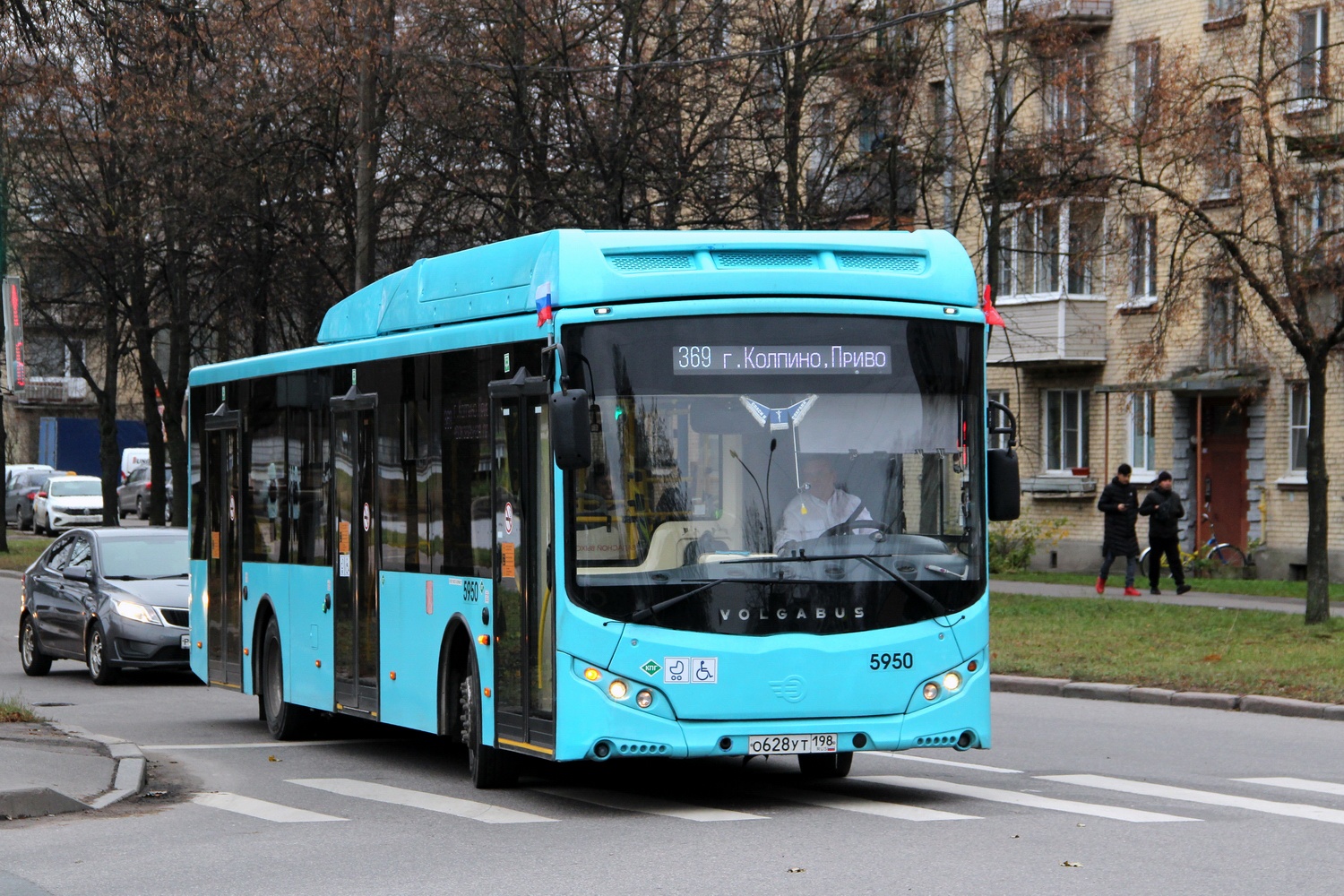 Санкт-Петербург, Volgabus-5270.G2 (CNG) № 5950