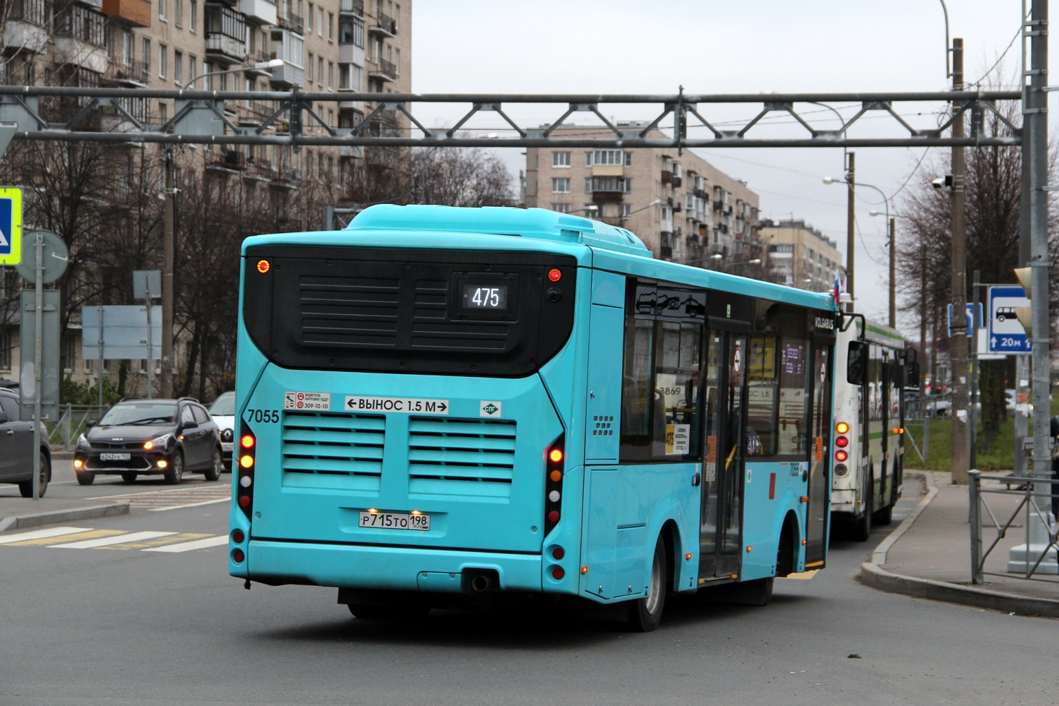 Sanktpēterburga, Volgabus-4298.G4 (LNG) № 7055