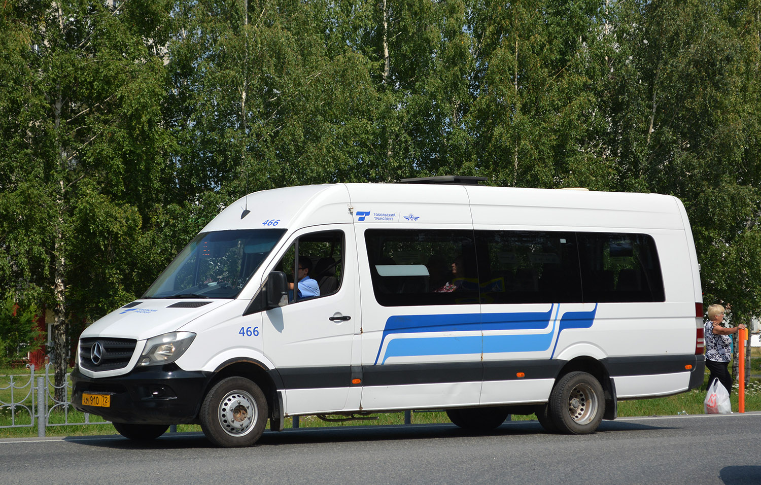 Тюменская область, Луидор-22360C (MB Sprinter) № 466