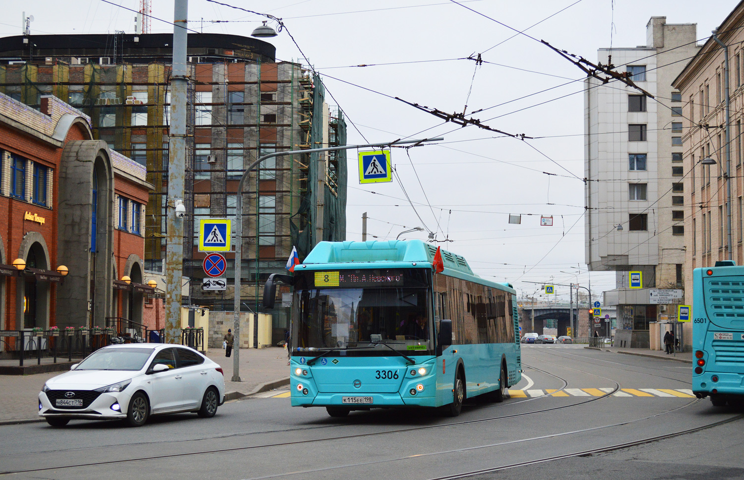 Санкт-Петербург, ЛиАЗ-5292.67 (CNG) № 3306