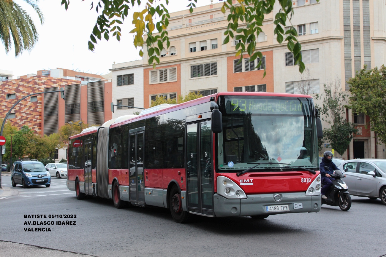 Spanien, Irisbus Citelis 18M (Hispano) Nr. 8010