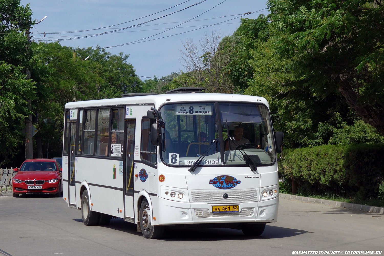 Республика Крым, ПАЗ-320412-04 "Вектор" № 60