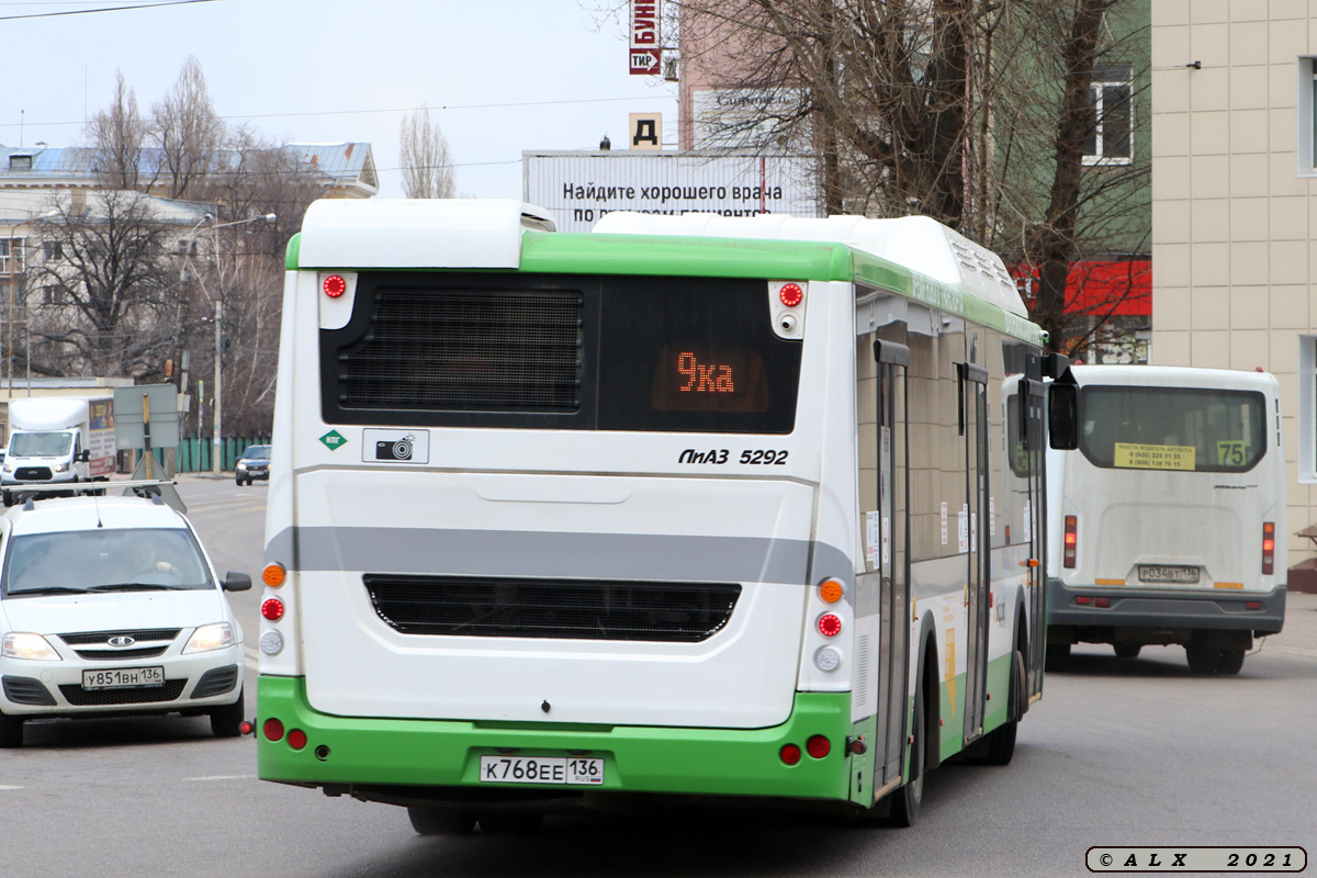 Воронежская область, ЛиАЗ-5292.67 (CNG) № К 768 ЕЕ 136