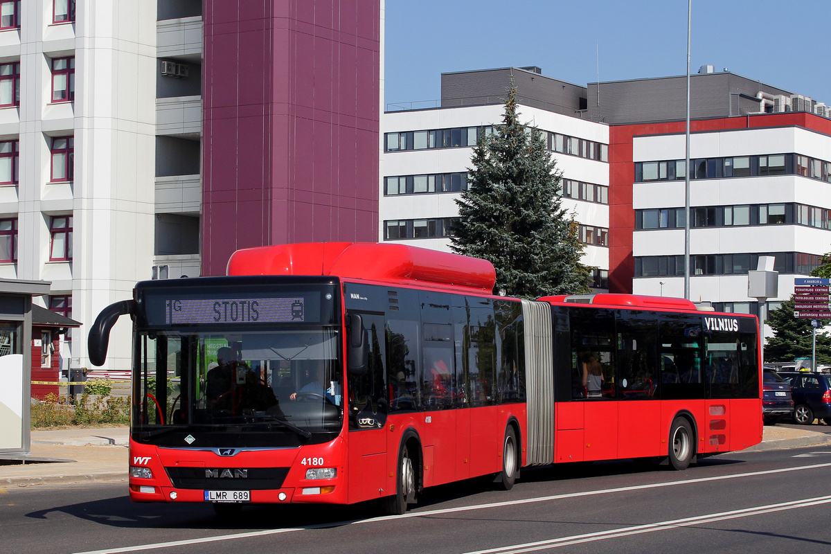 Литва, MAN A23 Lion's City G NG313 CNG № 4180